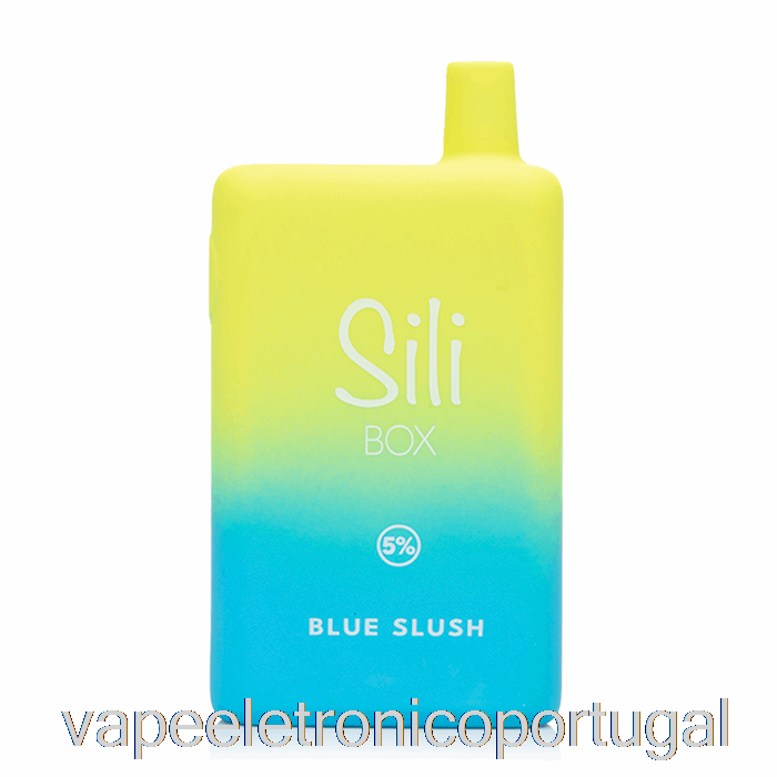 Vape Eletronico Sili Box 6000 Descartável Azul Lama